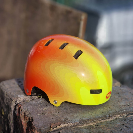 Bell Protection Bell Span Youth Skate / BMX Helmet Sunburst