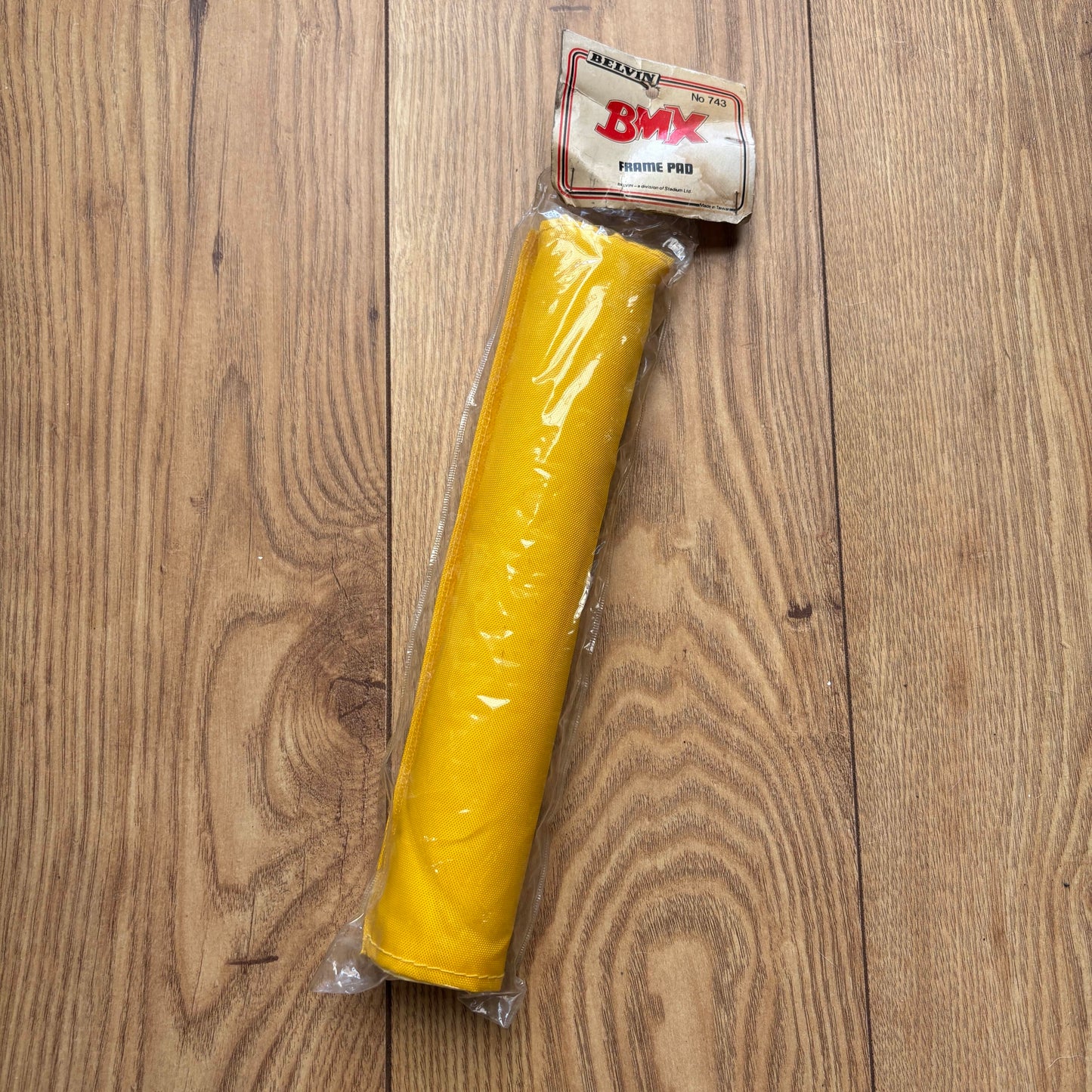 Belvin Old School BMX Yellow Belvin Old School BMX Frame Pad NOS