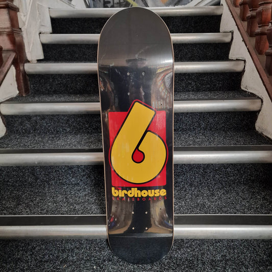 Birdhouse Skateboards 8.25 Birdhouse B Logo Black 8.25" Skateboard Deck