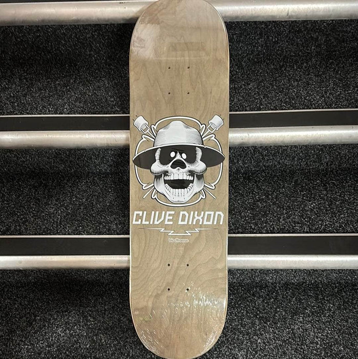 Birdhouse Skateboards Birdhouse Pro Dixon Skull 8.5" Skateboard Deck Grey