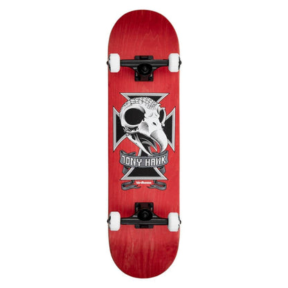 Birdhouse Skateboards 8.25 / Red Birdhouse Stage 3 Hawk Skull 2 Red 8.25" Complete Skateboard