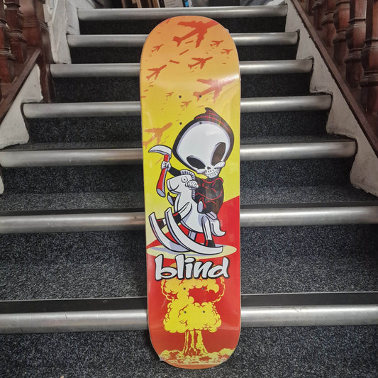 Blind Skateboards Blind Classic Crazy Horse Deck Yellow 8.25'' Skateboard Deck
