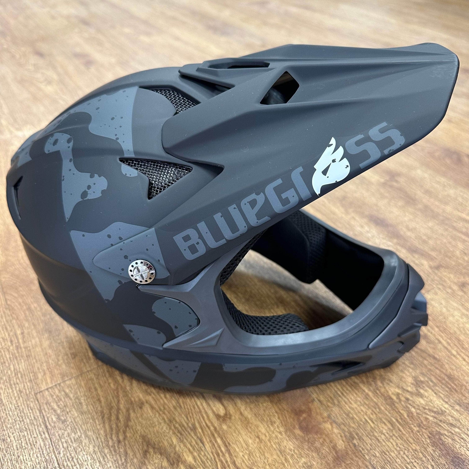 Bluegrass BMX Racing Bluegrass Intox Helmet Black Camo