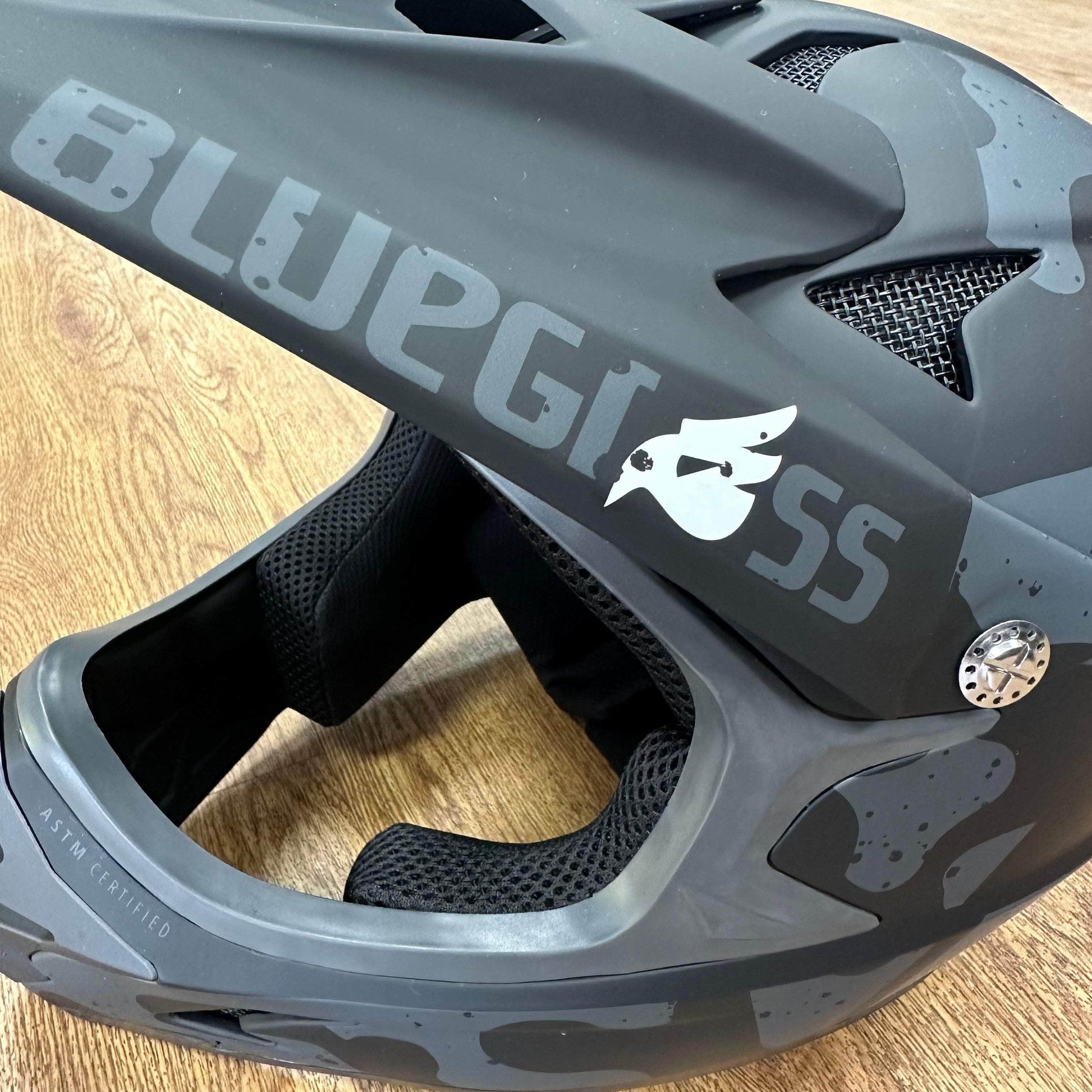 Bluegrass BMX Racing Bluegrass Intox Helmet Black Camo