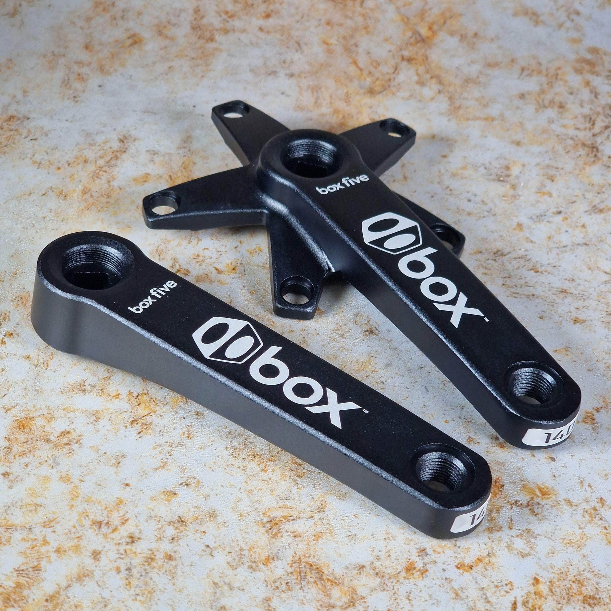 Square Taper Crank Arm 150mm Thorn Left Hand Crank Arm Black