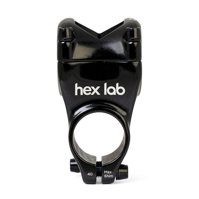 Box BMX Racing Box Hex Lab Stem Oversized 28.6mm Clamp Black