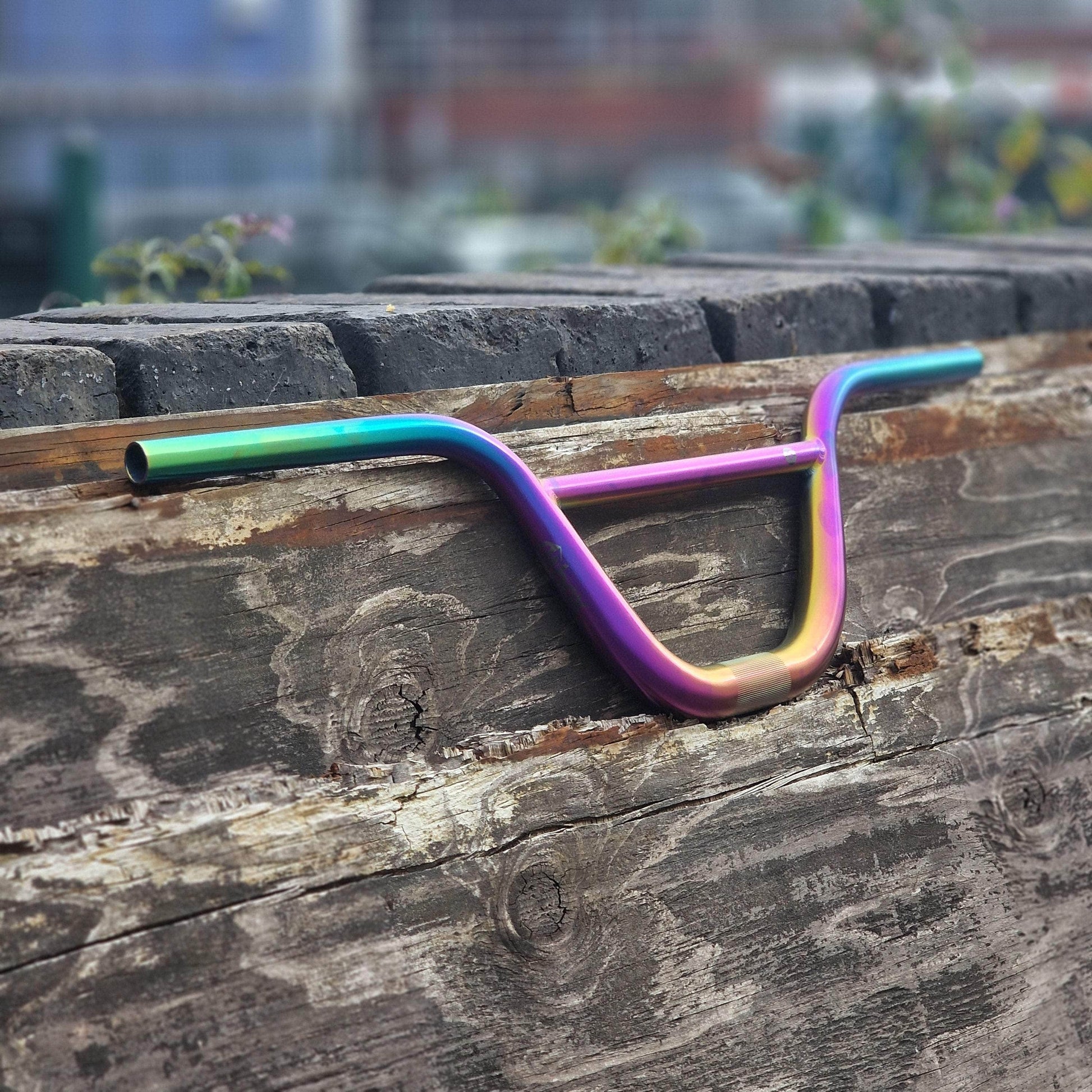 Box BMX Racing Rainbow / 7.5 / 31.8mm Box Hex Lab Titanium 31.8mm BMX Race Bars Rainbow