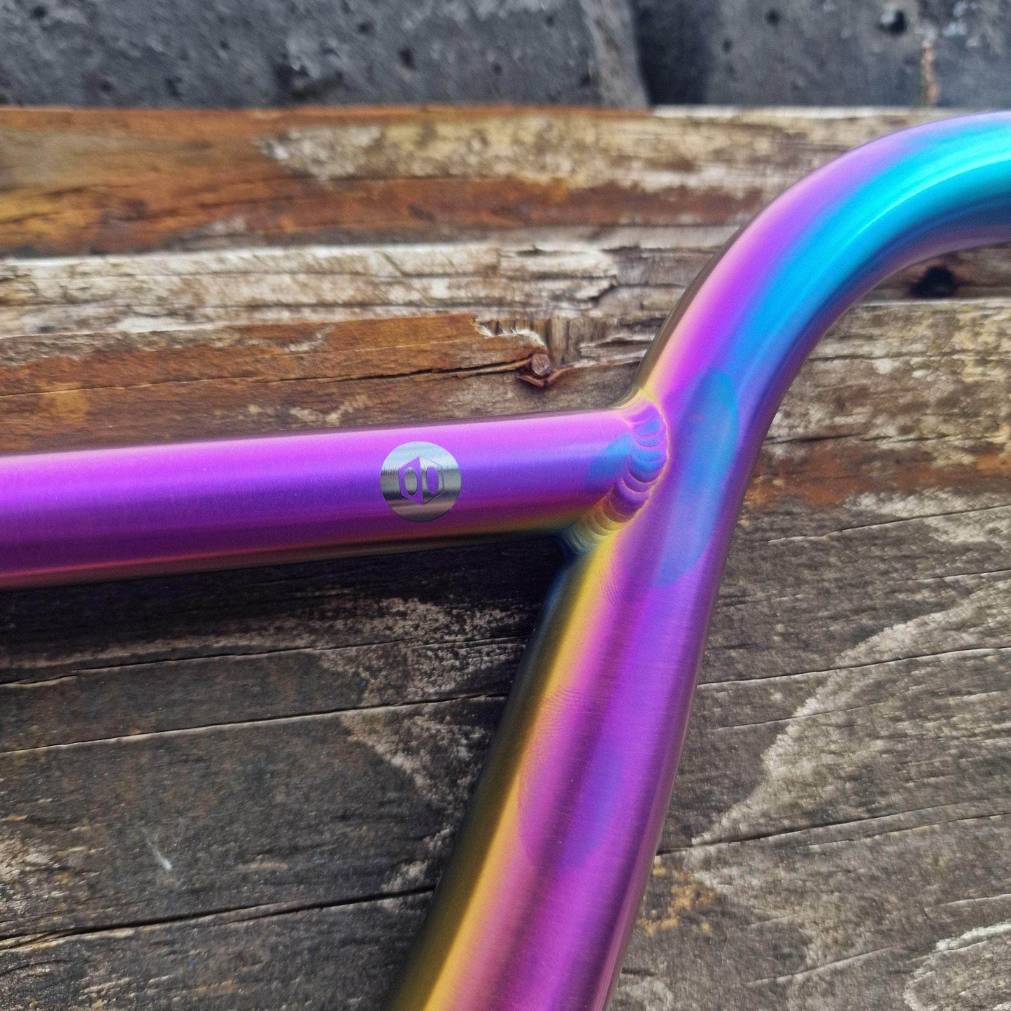Box BMX Racing Rainbow / 7.5 / 31.8mm Box Hex Lab Titanium 31.8mm BMX Race Bars Rainbow