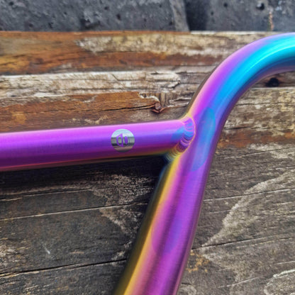 Box BMX Racing Rainbow / 7.5 / 31.8mm Box Hex Lab Titanium 31.8mm BMX Race Bars Rainbow