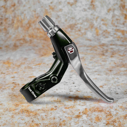Box BMX Racing Silver / Short Box Three Brake Lever