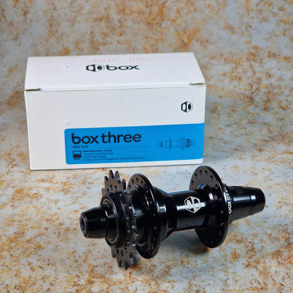 Box BMX Racing Black Box Three Pro Rear Cassette Race Hub (once built, never used)