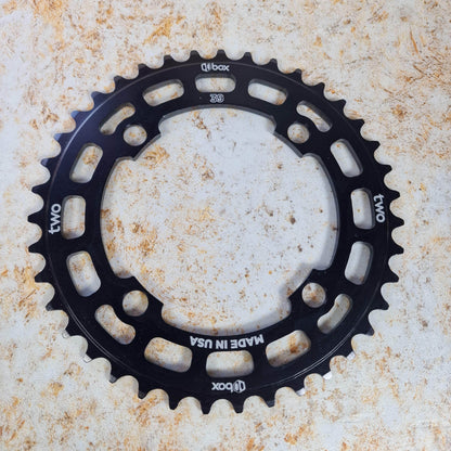 Box BMX Racing 39T Box Two 6061 Chainring 104BCD Black