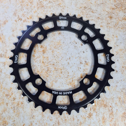 Box BMX Racing 41T Box Two 6061 Chainring 104BCD Black