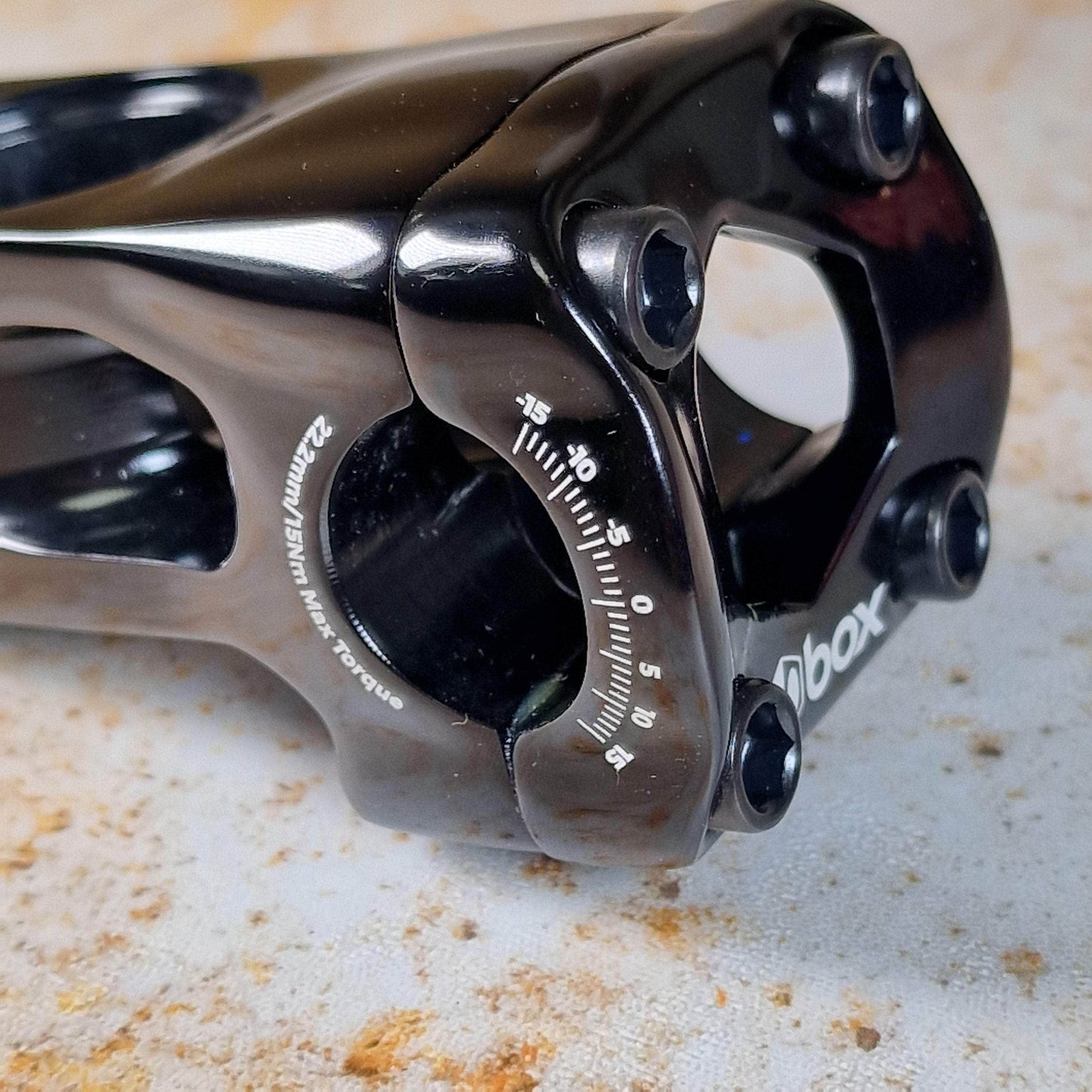 Box BMX Racing Box Two Front Load Race Stem Black