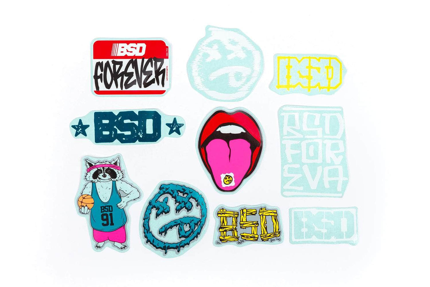 BSD BMX Parts BSD 2023 Assorted Sticker Pack
