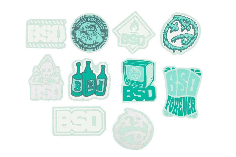 BSD BMX Parts BSD 2025 Assorted Sticker Pack