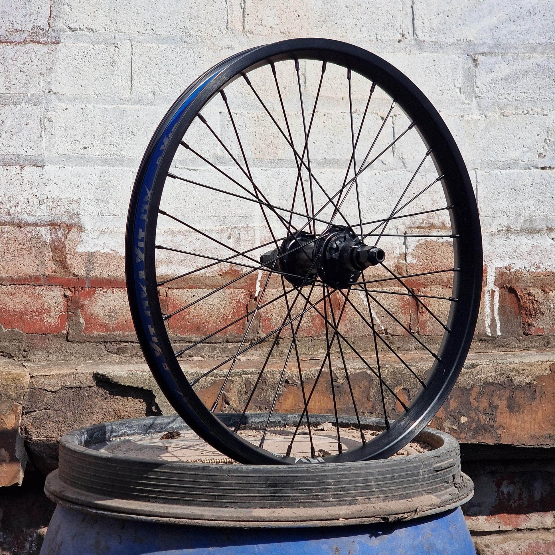 BSD BMX Parts Black / RHD BSD Back Street Pro x XLT Male Rear Cassette Wheel