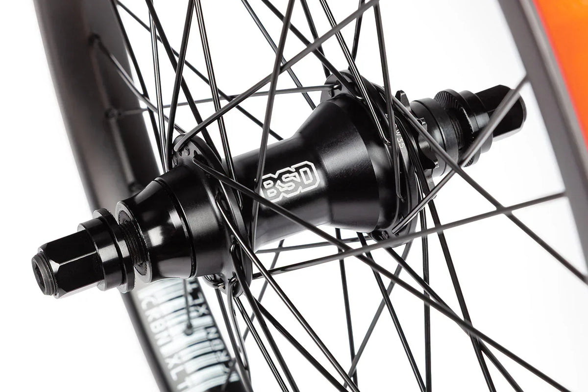 BSD BMX Parts BSD CRBN-XLT Back Street Pro Carbon Rear Cassette Wheel