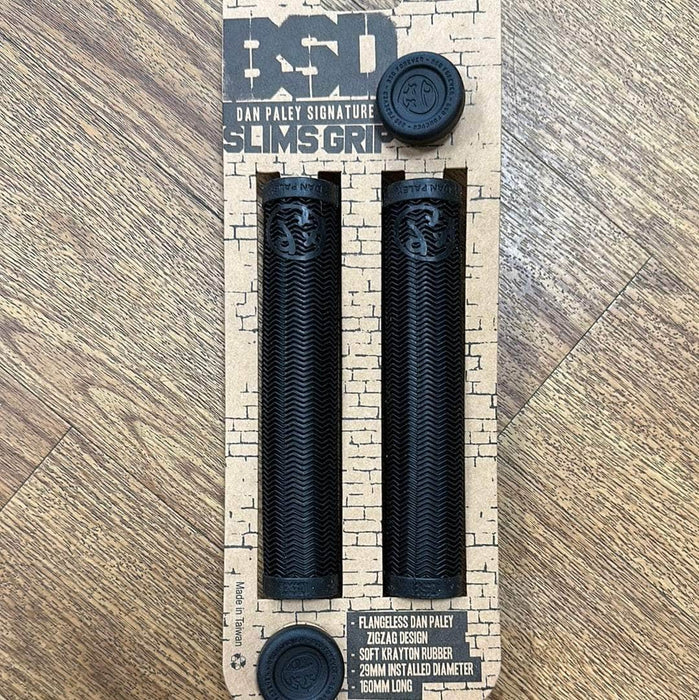 BSD BMX Parts Black BSD Dan Paley Slims Grips