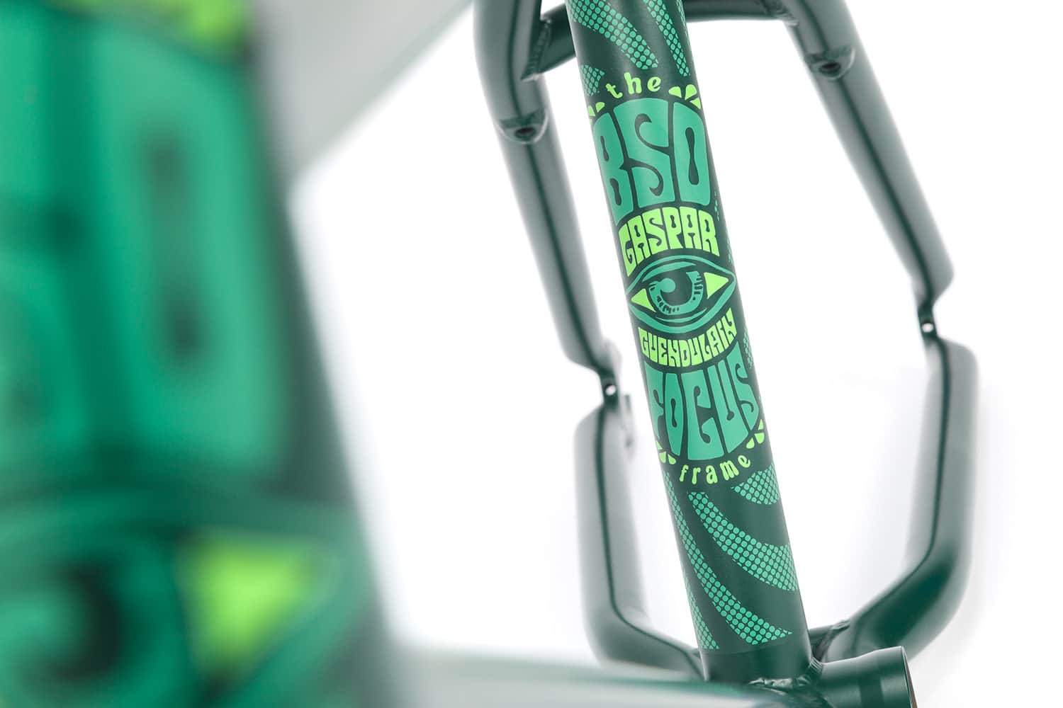 BSD BMX Parts BSD Focus Gaspar Guendulain Frame Forest Green