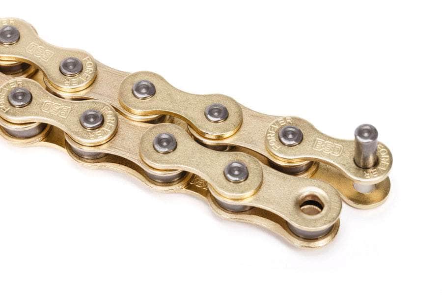 BSD BMX Parts Gold BSD Forever Chain with Half Link