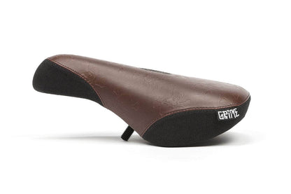 BSD BMX Parts Brown / Fat BSD Grime Skull Repeat Pivotal Seat