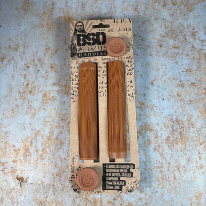 BSD BMX Parts Dark Gum BSD Leezus Handles Grips