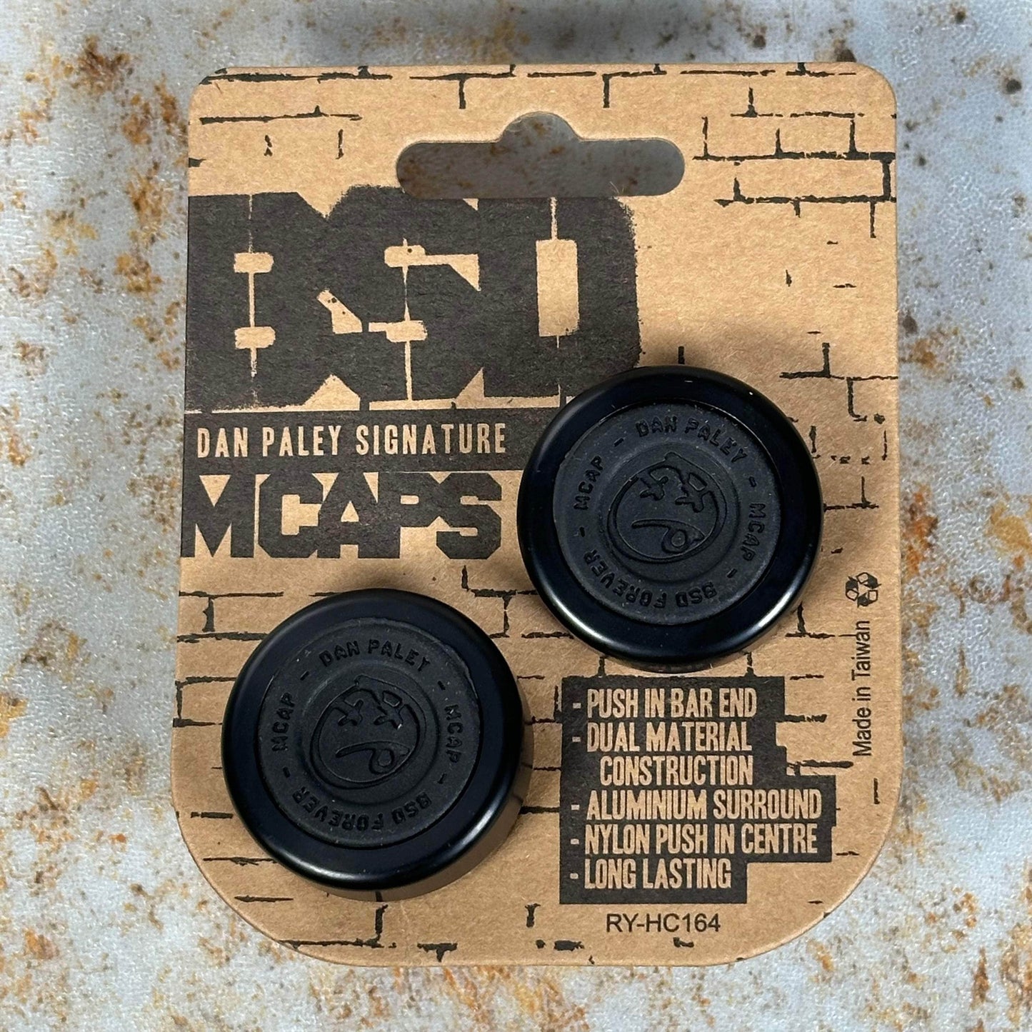 BSD BMX Parts Black BSD M-Cap Barends