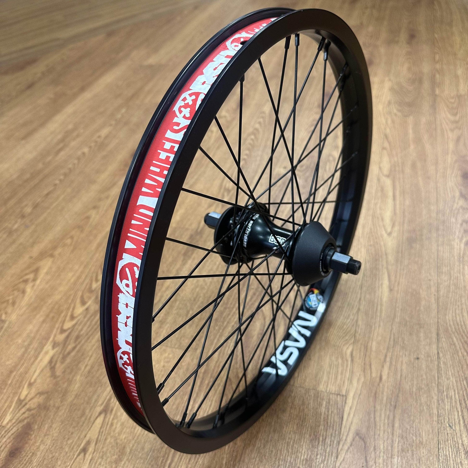 BSD BMX Parts Black / LHD BSD Mind Revolution v1.5 x NASA Rear Freecoaster Wheel