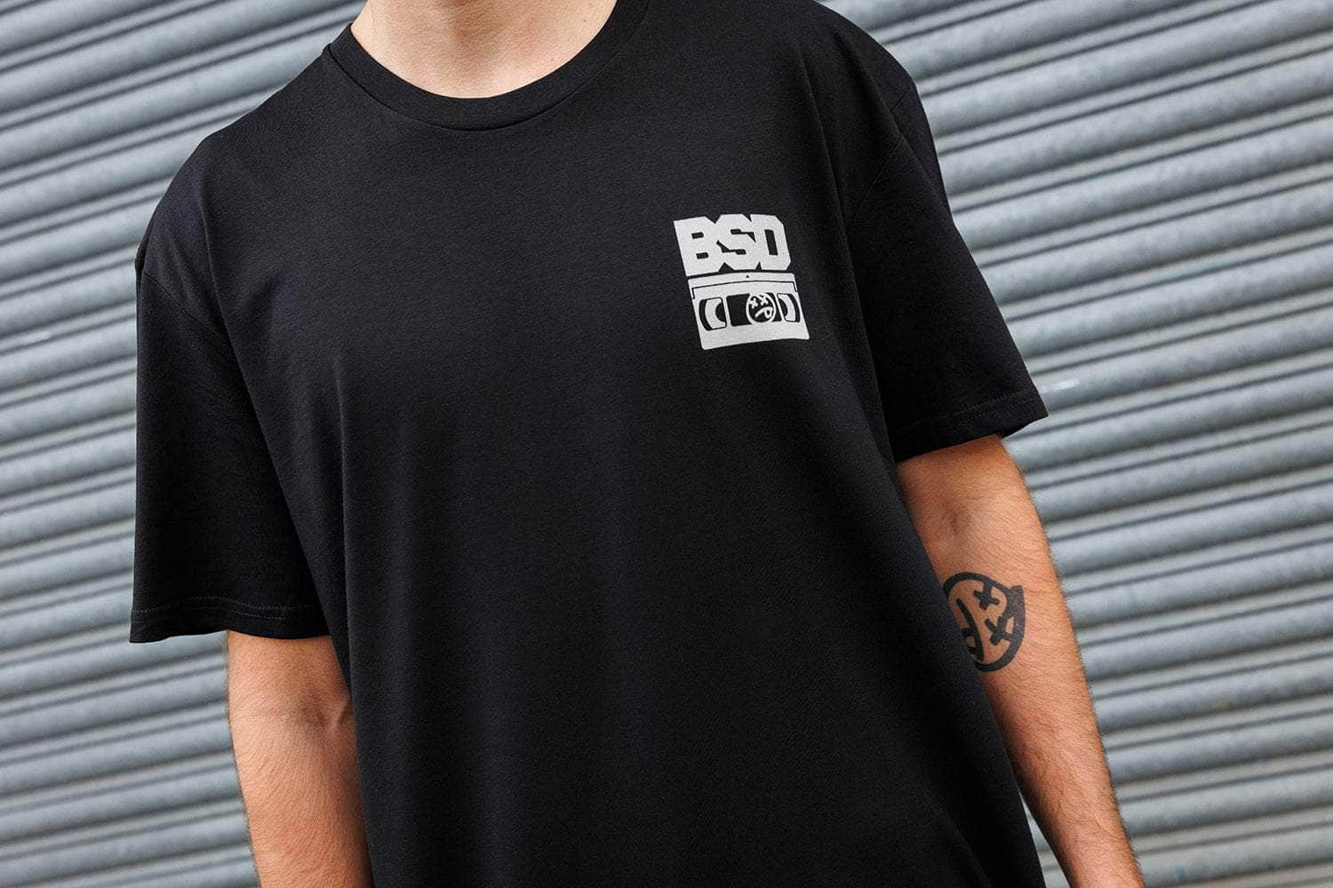 BSD Clothing & Shoes BSD Mixtape Unreel Tee Black