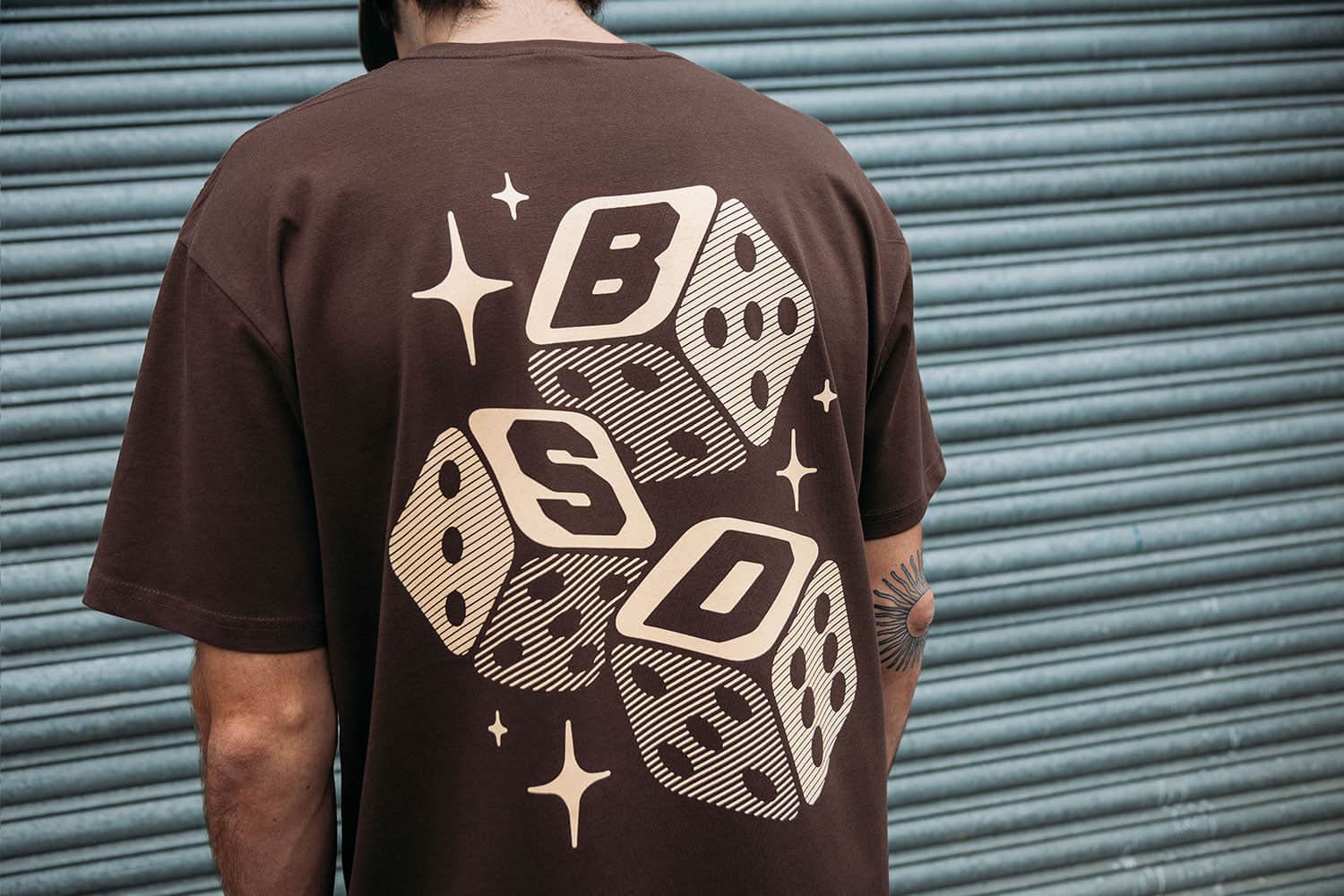 BSD Clothing & Shoes BSD Roll The Dice T-shirt Dark Chocolate