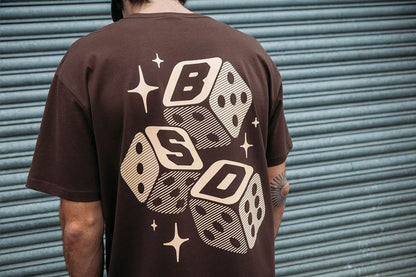 BSD Clothing & Shoes BSD Roll The Dice T-shirt Dark Chocolate