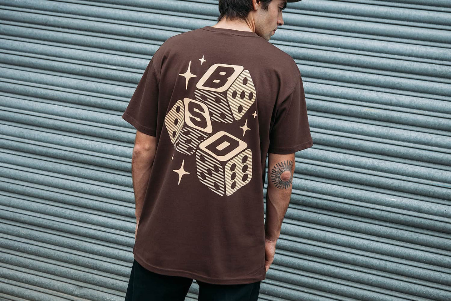 BSD Clothing & Shoes BSD Roll The Dice T-shirt Dark Chocolate