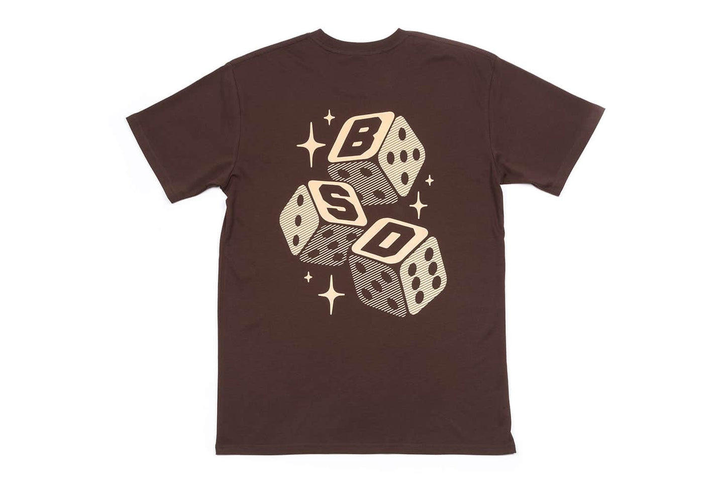 BSD Clothing & Shoes BSD Roll The Dice T-shirt Dark Chocolate