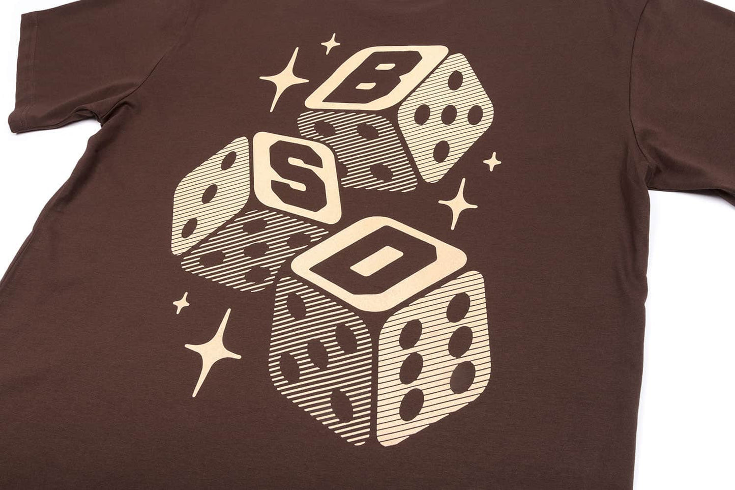BSD Clothing & Shoes BSD Roll The Dice T-shirt Dark Chocolate