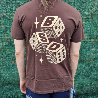 BSD Clothing & Shoes BSD Roll The Dice T-shirt Dark Chocolate