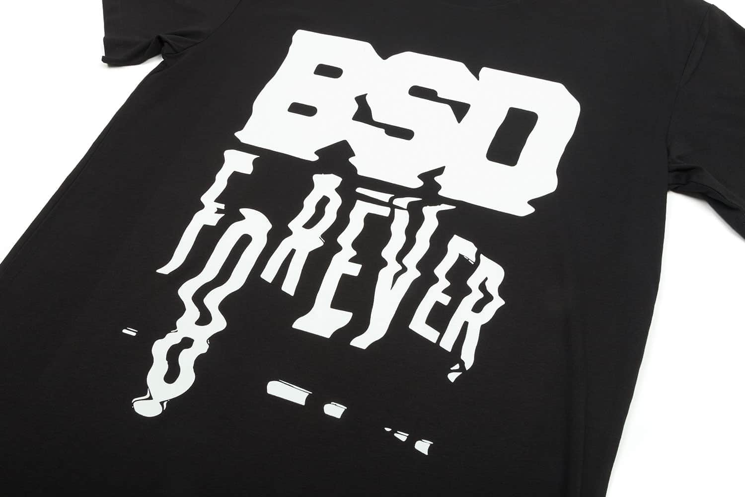 BSD Clothing & Shoes BSD Scanner Glitch T-shirt Black
