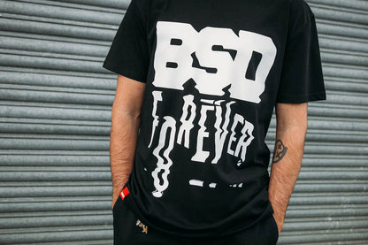 BSD Clothing & Shoes BSD Scanner Glitch T-shirt Black
