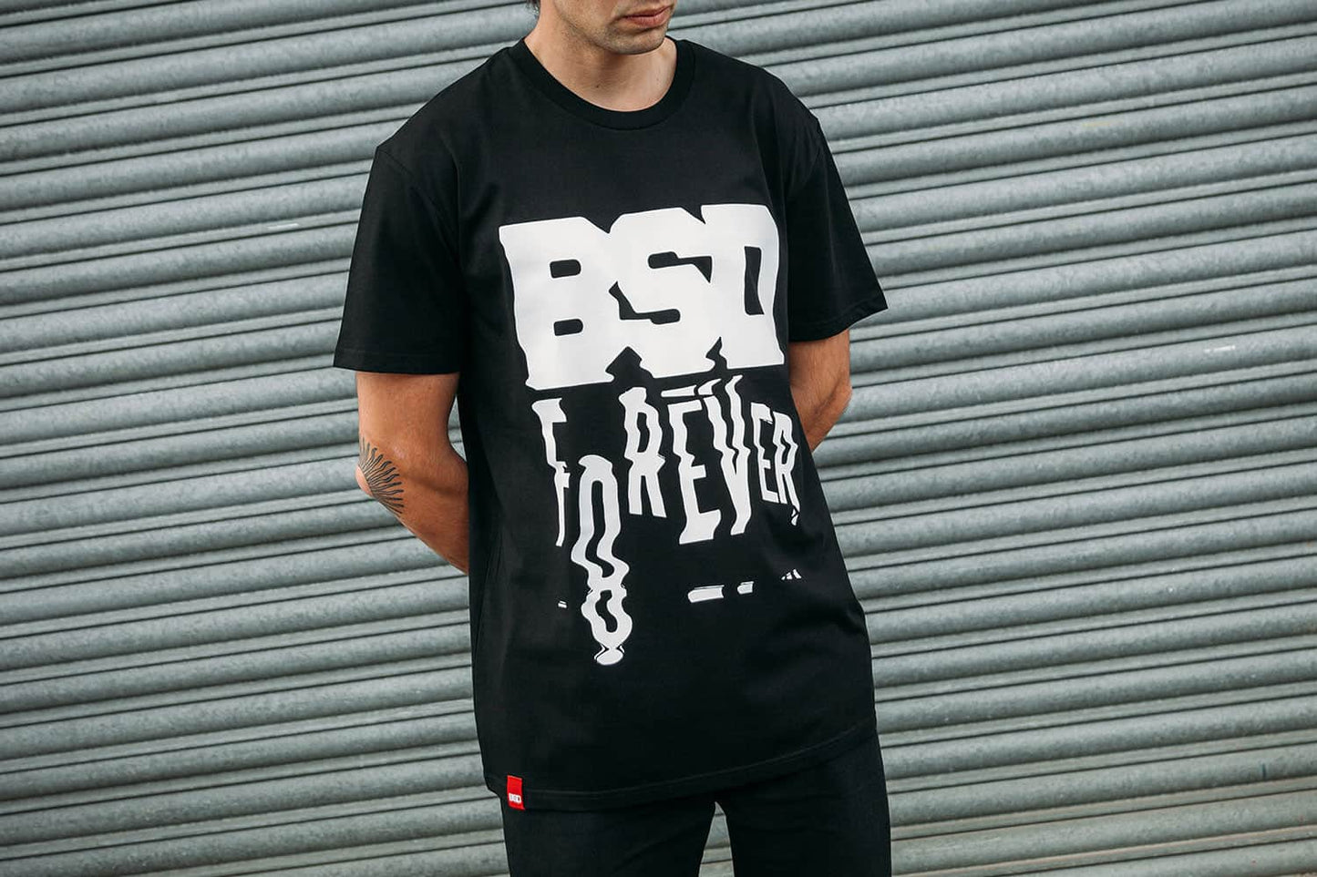 BSD Clothing & Shoes BSD Scanner Glitch T-shirt Black
