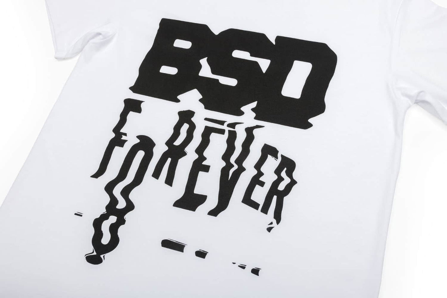 BSD Clothing & Shoes BSD Scanner Glitch T-shirt White