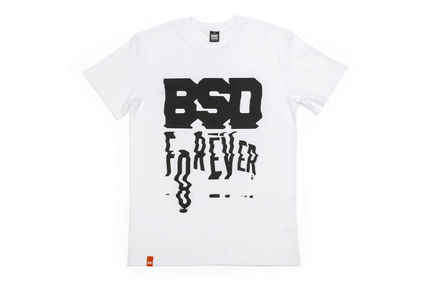BSD Clothing & Shoes BSD Scanner Glitch T-shirt White