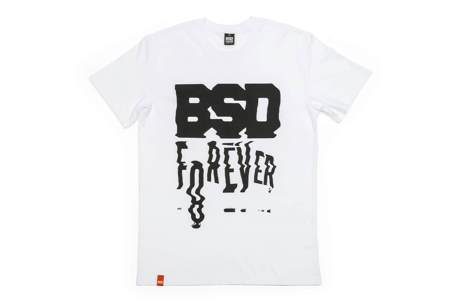 BSD Clothing & Shoes BSD Scanner Glitch T-shirt White