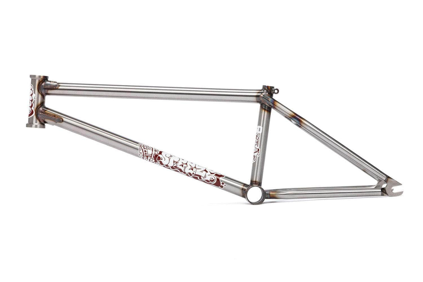 BSD BMX Parts BSD Steeze Joe Foley Frame Clear Raw