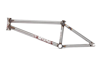 BSD BMX Parts BSD Steeze Joe Foley Frame Clear Raw