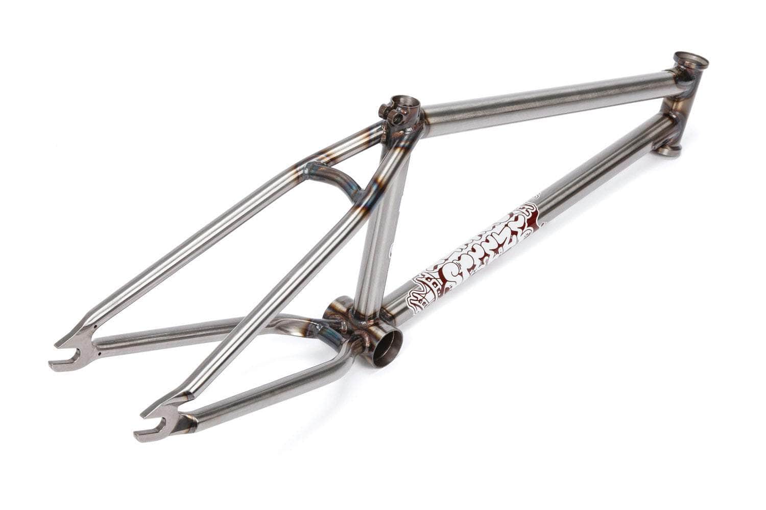 BSD BMX Parts BSD Steeze Joe Foley Frame Clear Raw