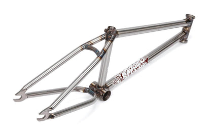 BSD BMX Parts BSD Steeze Joe Foley Frame Clear Raw