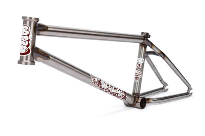 BSD BMX Parts BSD Steeze Joe Foley Frame Clear Raw