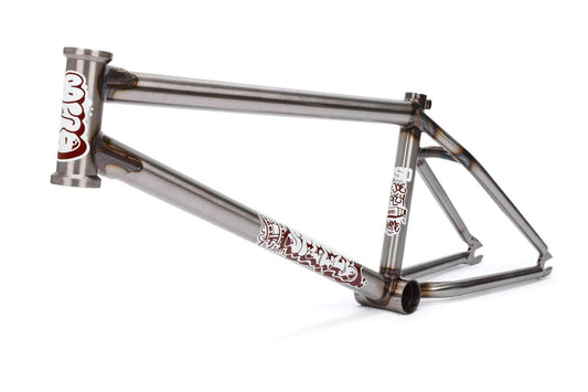 BSD BMX Parts BSD Steeze Joe Foley Frame Clear Raw