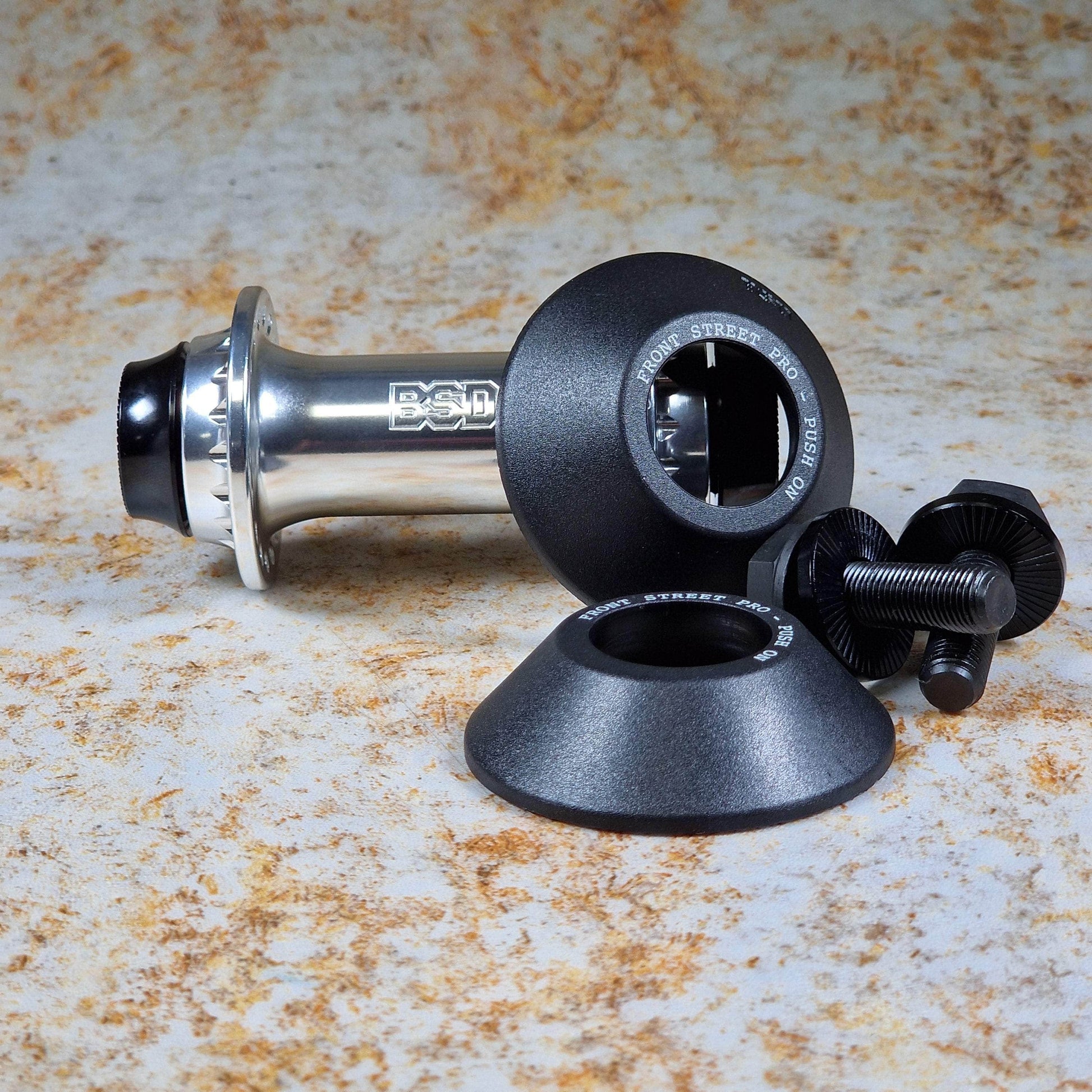 BSD BMX Parts BSD Street Pro Front Hub with Hub Guards