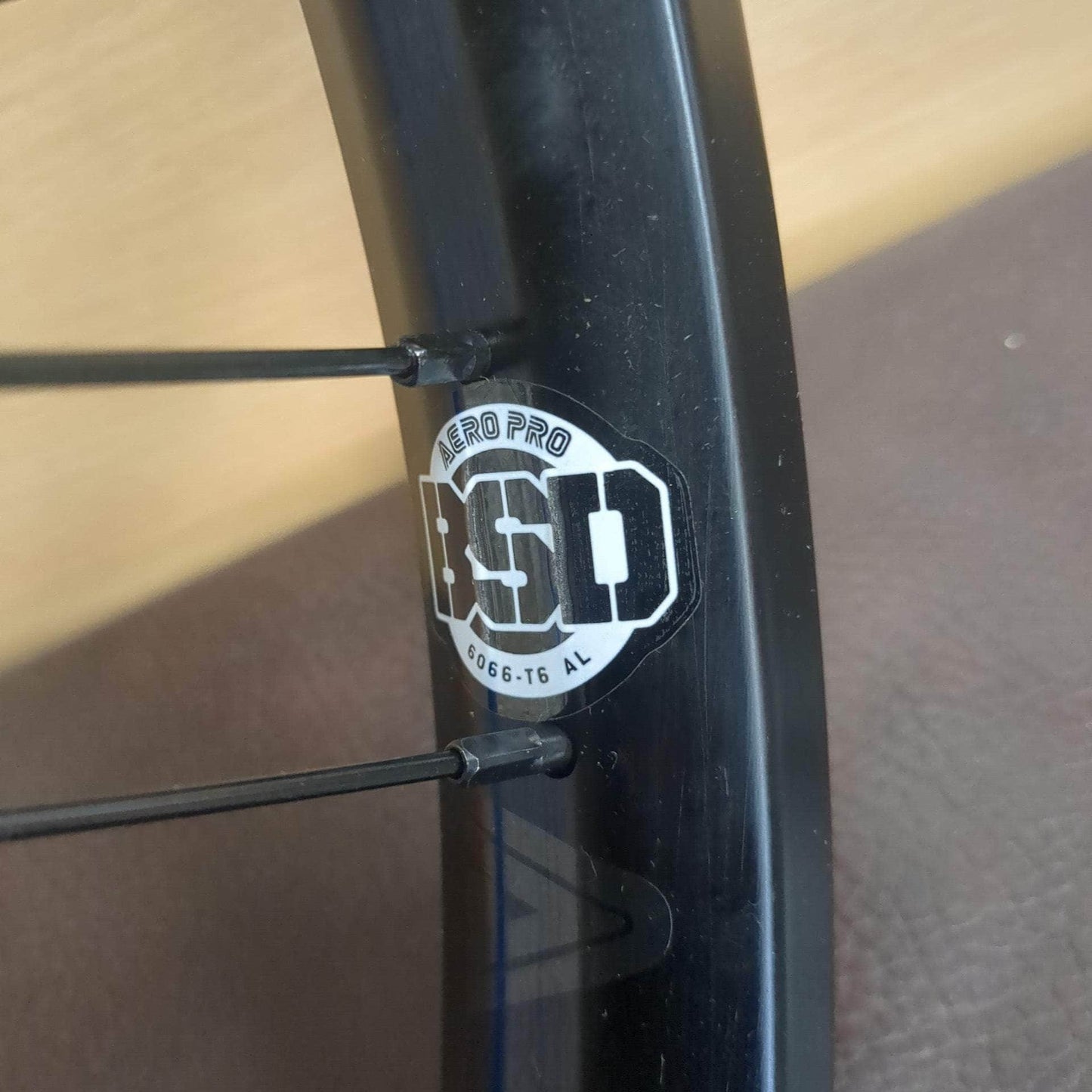 BSD BMX Parts Black BSD Swerve X Aero Pro Front Wheel